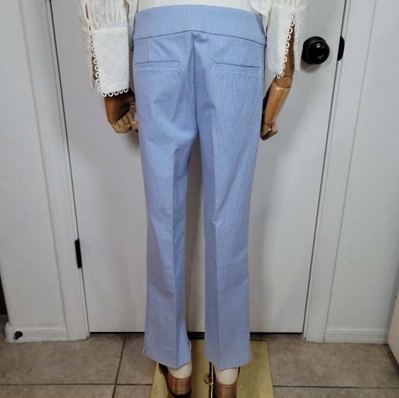 LOFT Marisa Fit Riviera Pinstripe Slim Pants Size 4 Classic Workwear Staple - Picture 6 of 11